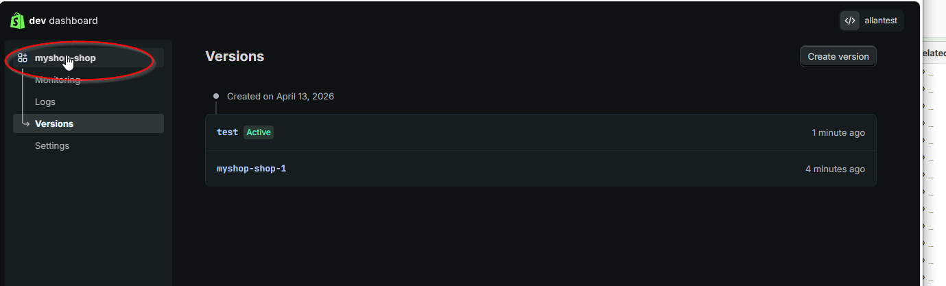 Version released successfully